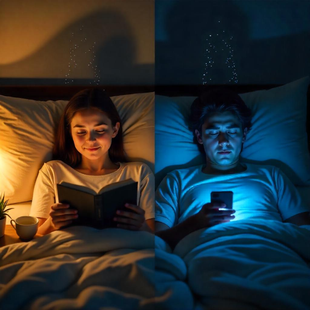 The Bedtime Choice: How Reading Transforms Your Sleep